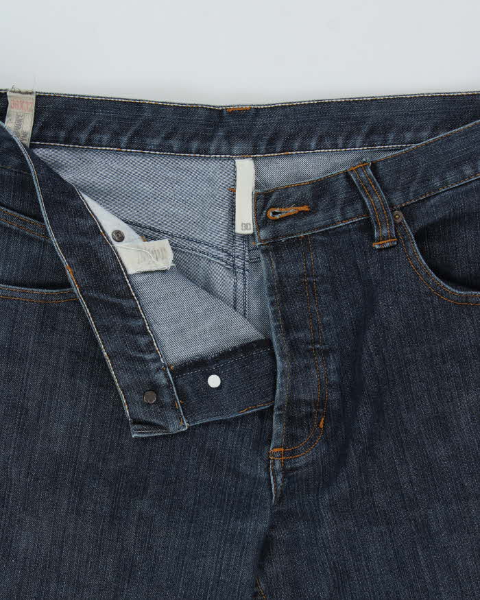 Vintage Y2K 00s DC Denim Indigo Enyzme Skate Straight Leg Jeans - W38 L32