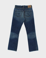Vintage 1999 Levi's LVC 501XX Big E 1947 Repro Selvedge Denim Bootcut Jeans - W32 L31