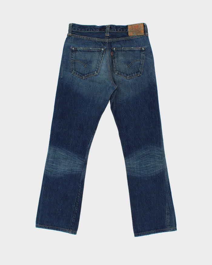 Vintage 1999 Levi's LVC 501XX Big E 1947 Repro Selvedge Denim Bootcut Jeans - W32 L31