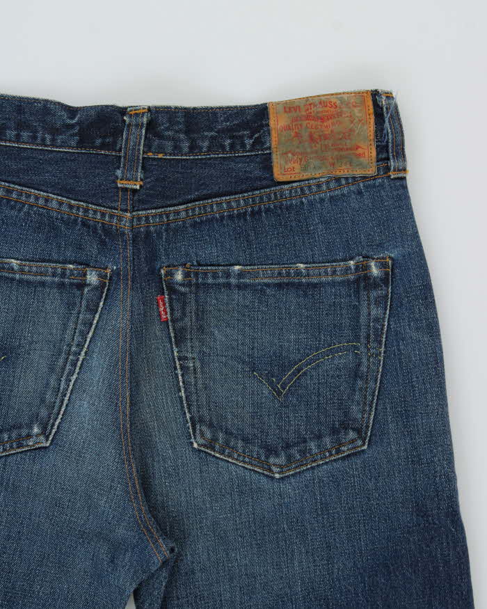 Vintage 1999 Levi's LVC 501XX Big E 1947 Repro Selvedge Denim Bootcut Jeans - W32 L31