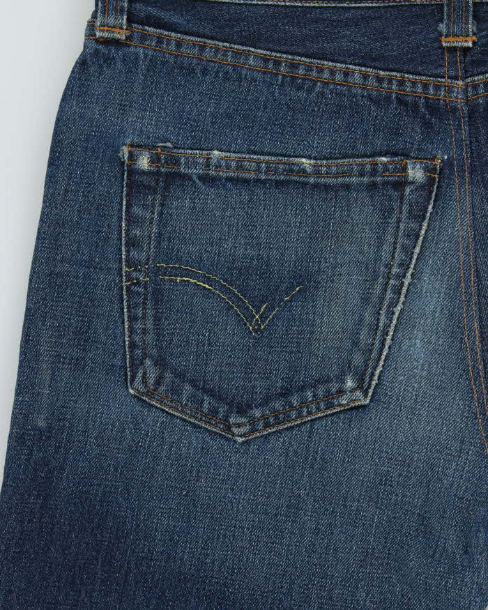 Vintage 1999 Levi's LVC 501XX Big E 1947 Repro Selvedge Denim Bootcut Jeans - W32 L31