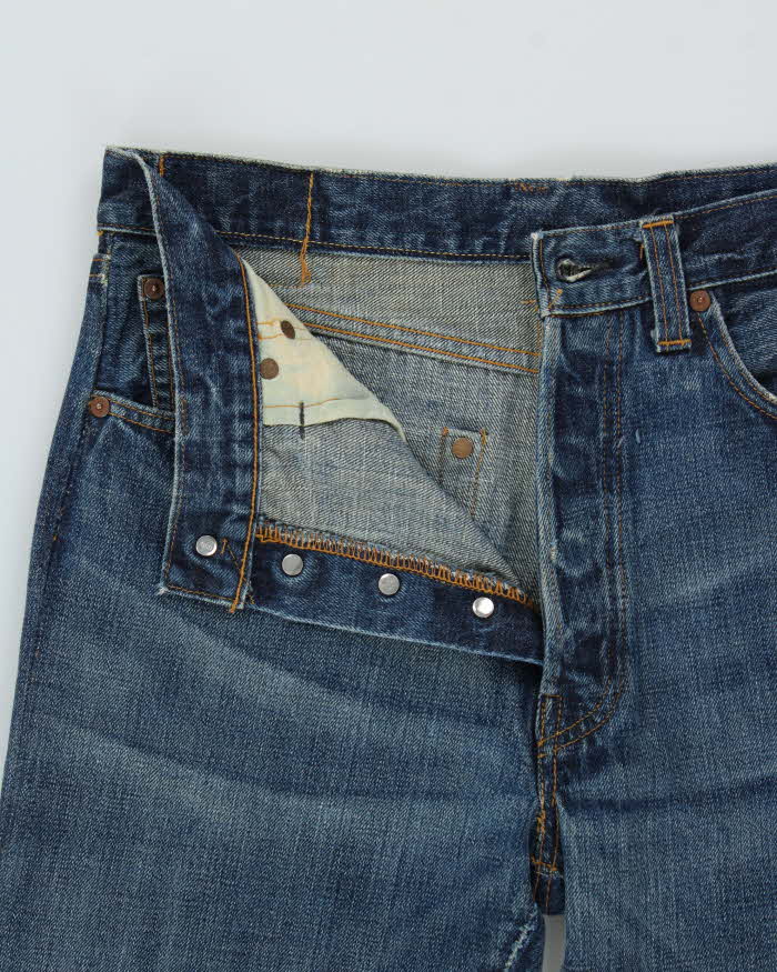 Vintage 1999 Levi's LVC 501XX Big E 1947 Repro Selvedge Denim Bootcut Jeans - W32 L31