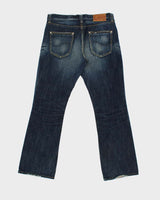 Vintage Y2K 00s Lee Riders 38102 Japanese Indigo Denim Bootcut Jeans - W34 L33