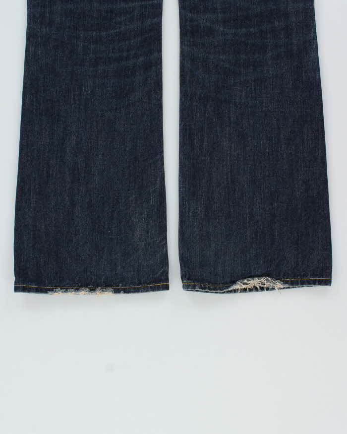Vintage Y2K 00s Lee Riders 38102 Japanese Indigo Denim Bootcut Jeans - W34 L33