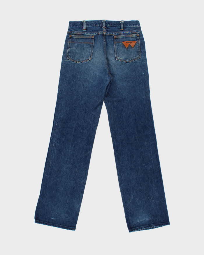 Vintage 1970s Wrangler Blue Bell Cowboy Straight Leg Bootcut Jeans - W30 L33