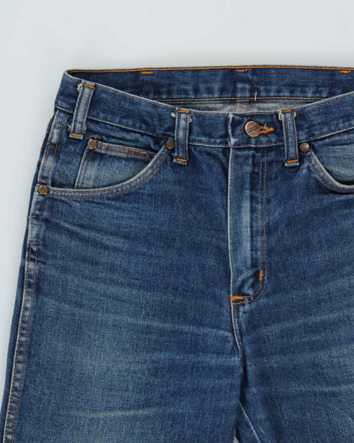 Vintage 1970s Wrangler Blue Bell Cowboy Straight Leg Bootcut Jeans - W30 L33