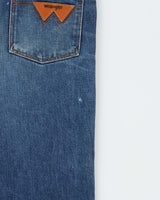 Vintage 1970s Wrangler Blue Bell Cowboy Straight Leg Bootcut Jeans - W30 L33