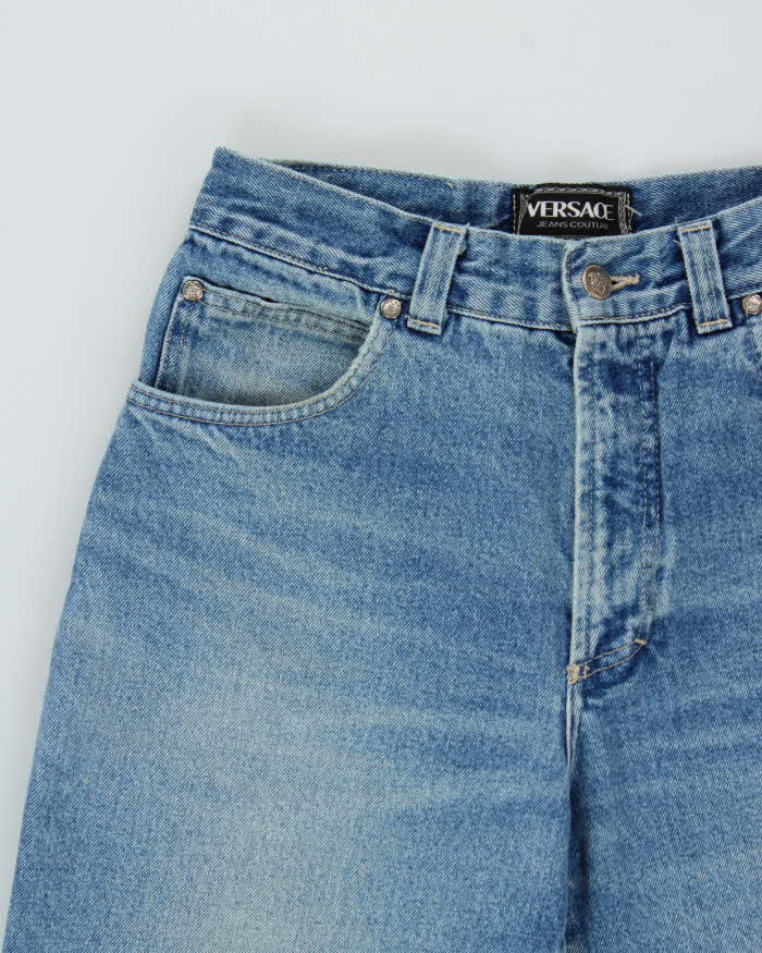 Vintage 1990s Versace JC Relaxed Straight Leg Denim Jeans - W30 L29