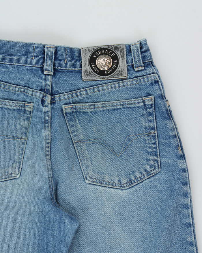 Vintage 1990s Versace JC Relaxed Straight Leg Denim Jeans - W30 L29