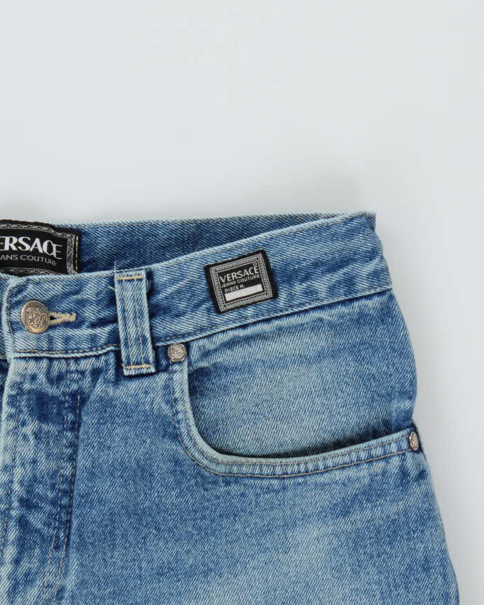 Vintage 1990s Versace JC Relaxed Straight Leg Denim Jeans - W30 L29