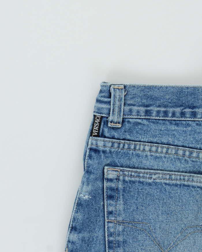 Vintage 1990s Versace JC Relaxed Straight Leg Denim Jeans - W30 L29