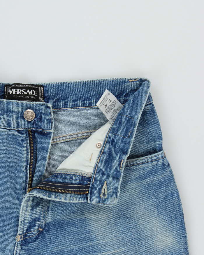 Vintage 1990s Versace JC Relaxed Straight Leg Denim Jeans - W30 L29