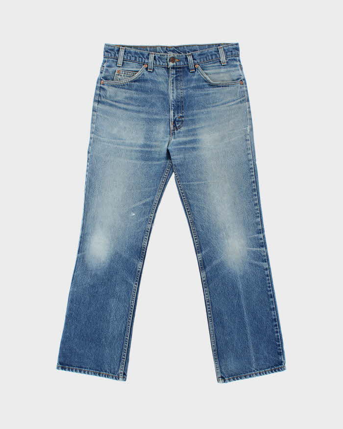 Vintage 1996 Levi's 517 Orange Tab Made In USA Bootcut Denim Jeans - W34 L30