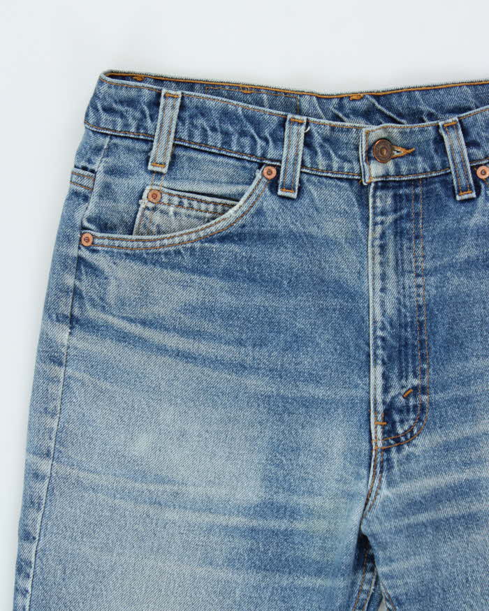 Vintage 1996 Levi's 517 Orange Tab Made In USA Bootcut Denim Jeans - W34 L30
