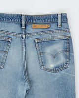 Vintage 1996 Levi's 517 Orange Tab Made In USA Bootcut Denim Jeans - W34 L30