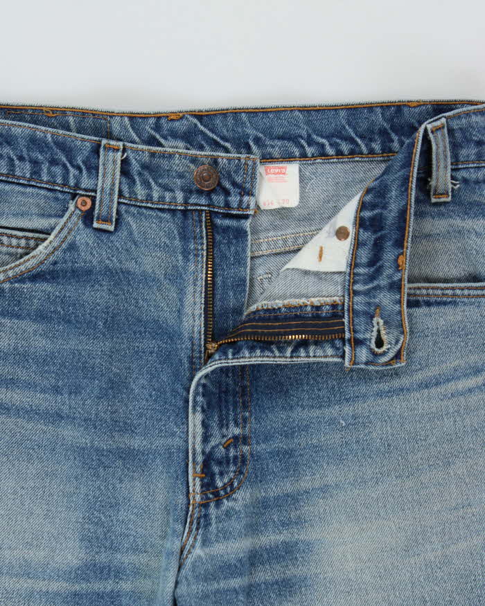 Vintage 1996 Levi's 517 Orange Tab Made In USA Bootcut Denim Jeans - W34 L30