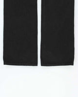Vintage True Religion Straight Flap Black Denim Jeans - W34 L36