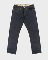 Vintage Evisu Kimono Motion Of The Ocean Japanese Raw Selvedge Denim Straight Leg Jeans - W34 L32