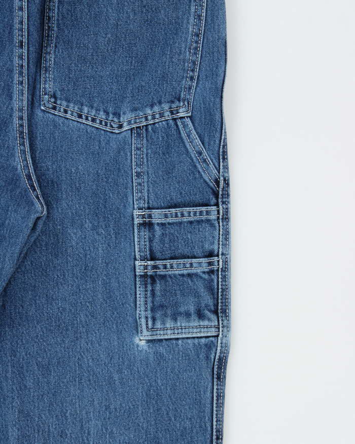 XLARGE Ape Embroidered Wide Leg Skater Carpenter Jeans - W34 L32