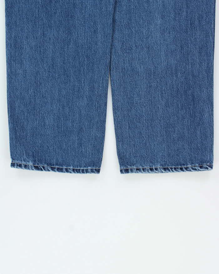 XLARGE Ape Embroidered Wide Leg Skater Carpenter Jeans - W34 L32