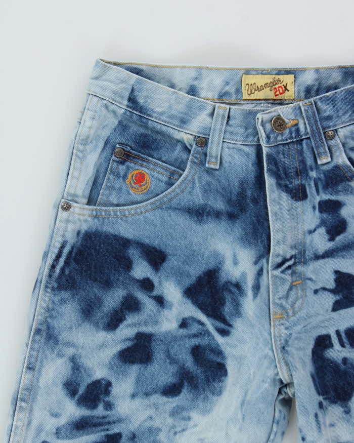 Vintage Wrangler 20X Style 22 Dyed Denim Relaxed Straight Leg Jeans - W28 L32