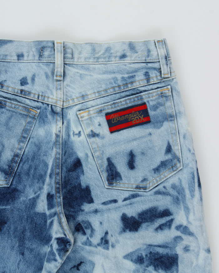 Vintage Wrangler 20X Style 22 Dyed Denim Relaxed Straight Leg Jeans - W28 L32