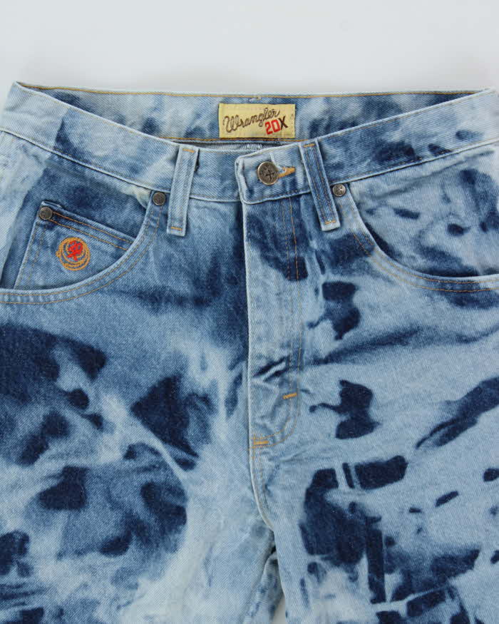 Vintage Wrangler 20X Style 22 Dyed Denim Relaxed Straight Leg Jeans - W28 L32