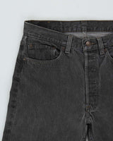 Vintage 1987 Levi's 501 Red Tag Made In USA Straight Leg Distressed Denim Jeans - W31 L32