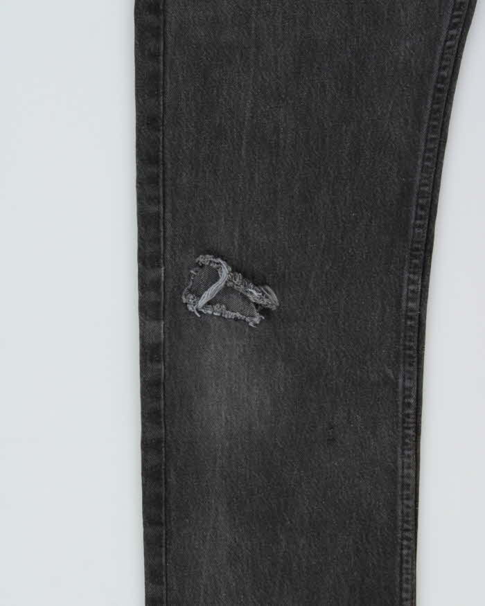 Vintage 1987 Levi's 501 Red Tag Made In USA Straight Leg Distressed Denim Jeans - W31 L32