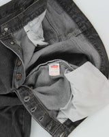 Vintage 1987 Levi's 501 Red Tag Made In USA Straight Leg Distressed Denim Jeans - W31 L32