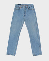 Vintage 1997 Levi's 501 Red Tag Made In USA Straight Leg Denim Jeans - W32 L34