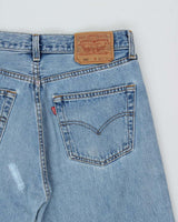 Vintage 1997 Levi's 501 Red Tag Made In USA Straight Leg Denim Jeans - W32 L34