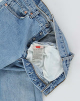 Vintage 1997 Levi's 501 Red Tag Made In USA Straight Leg Denim Jeans - W32 L34