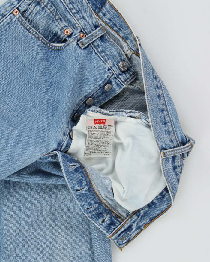 Vintage 1997 Levi's 501 Red Tag Made In USA Straight Leg Denim Jeans - W32 L34