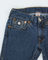 Vintage True Religion Denim Super T Flap Straight Leg Jeans - W34 L32