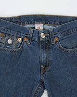 Vintage True Religion Denim Super T Flap Straight Leg Jeans - W34 L32