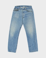 Vintage 1998 Levi's 501 Red Batwing Tag Straight Leg Denim Jeans - W32 L30