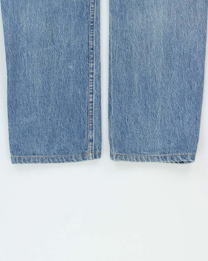 Vintage 1998 Levi's 501 Red Batwing Tag Straight Leg Denim Jeans - W32 L30