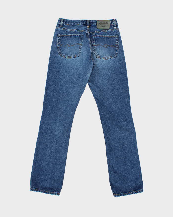 Vintage 1990s Silver Clothing Bootcut Denim Jeans - W28 L33