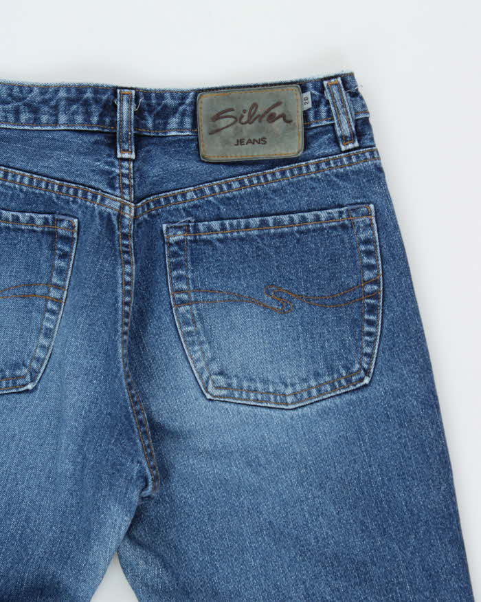 Vintage 1990s Silver Clothing Bootcut Denim Jeans - W28 L33