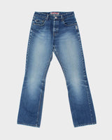 Vintage 1990s Silver Clothing Bootcut Denim Jeans - W29 L32