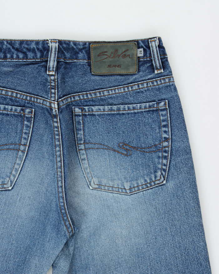 Vintage 1990s Silver Clothing Bootcut Denim Jeans - W29 L32
