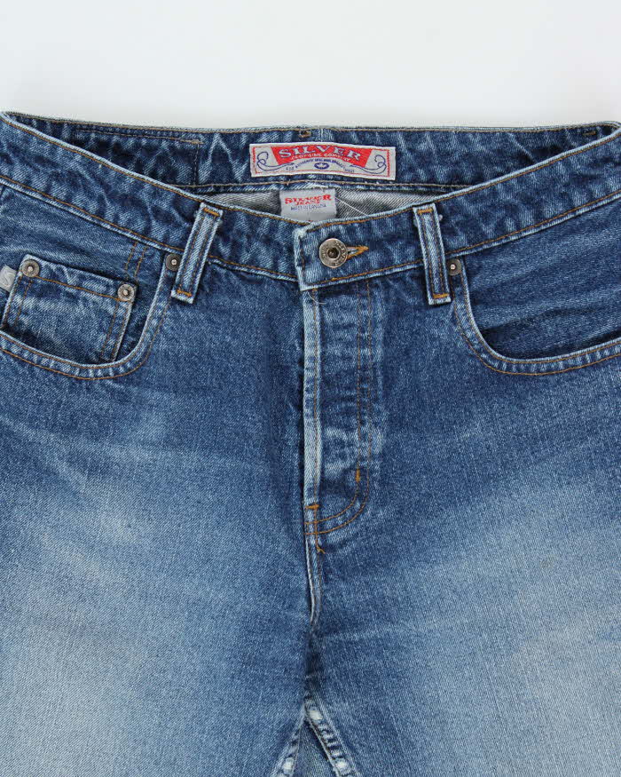 Vintage 1990s Silver Clothing Bootcut Denim Jeans - W29 L32