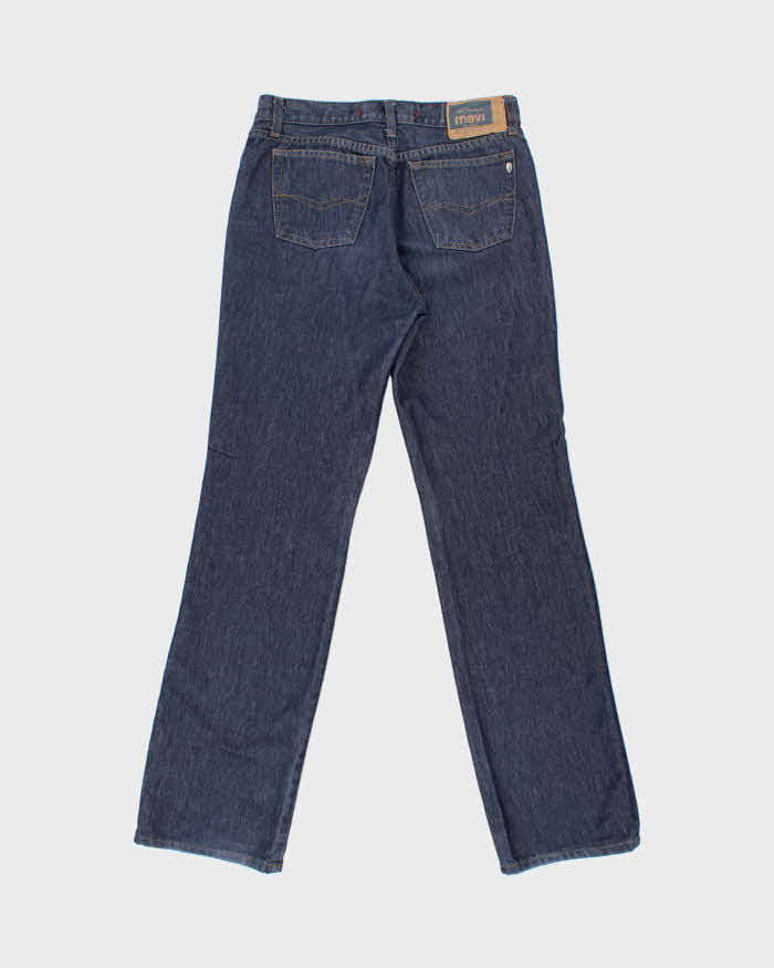 Vintage Y2K 00s Mavi 'Molly' Raw Selvedge Denim Low Rise Flared Jeans - W28 L32