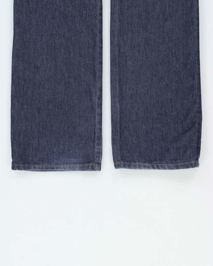 Vintage Y2K 00s Mavi 'Molly' Raw Selvedge Denim Low Rise Flared Jeans - W28 L32