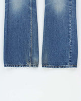 Vintage 1990s Silver Clothing Low Rise Bootcut Denim Jeans - W29 L32