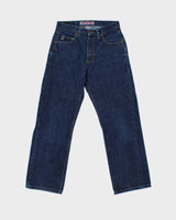 Vintage 1990s Silver Clothing Wide Straight Leg Jeans - W30 L30