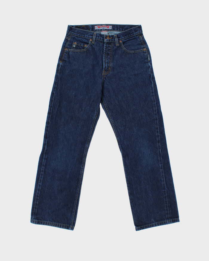 Vintage 1990s Silver Clothing Wide Straight Leg Jeans - W30 L30