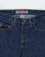 Vintage 1990s Silver Clothing Wide Straight Leg Jeans - W30 L30