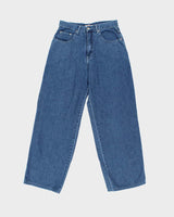 Vintage 1990s Buffalo David Bitton Ultra Wide Leg Chambray Denim Jeans - W29 L30